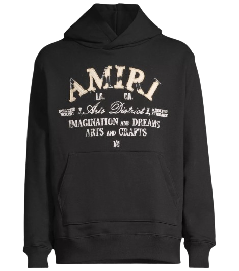 Amiri Distressed Arts District Hoodie