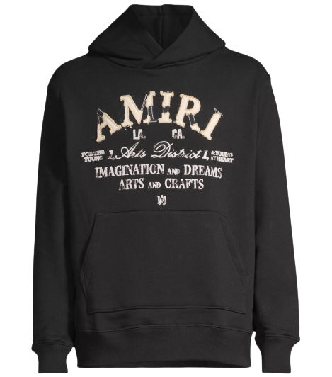 Amiri Distressed Arts District Hoodie