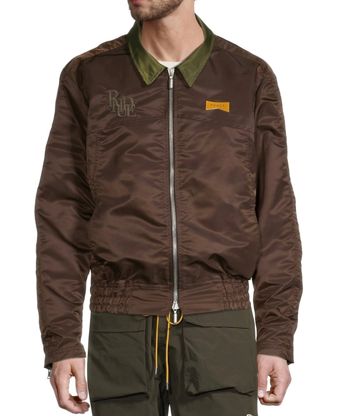 Rhude Nylon Coach Jacket