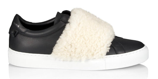 Givenchy Urban Fur Strap Sneakers