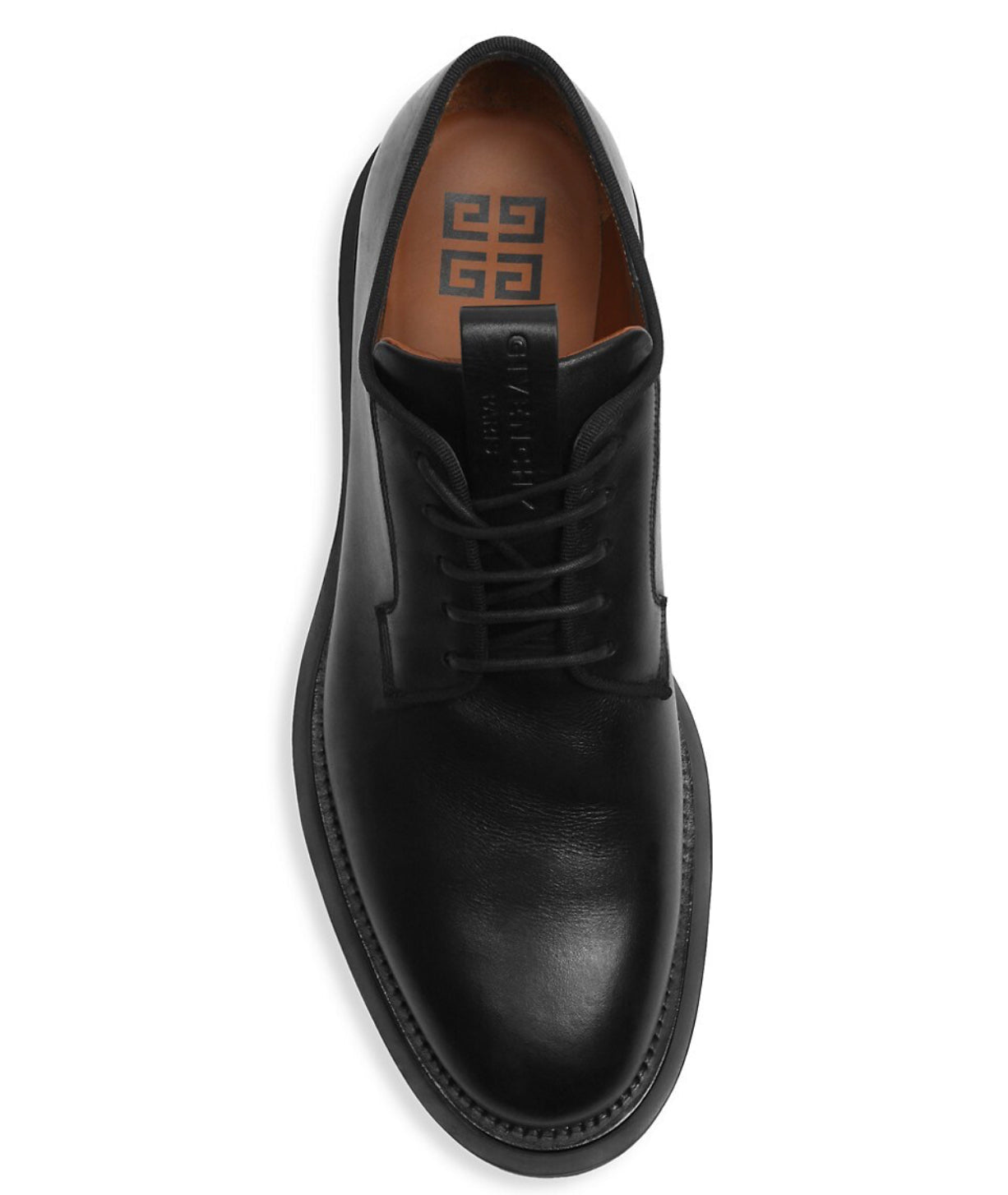 Givenchy Combat Derby Leather Shoes