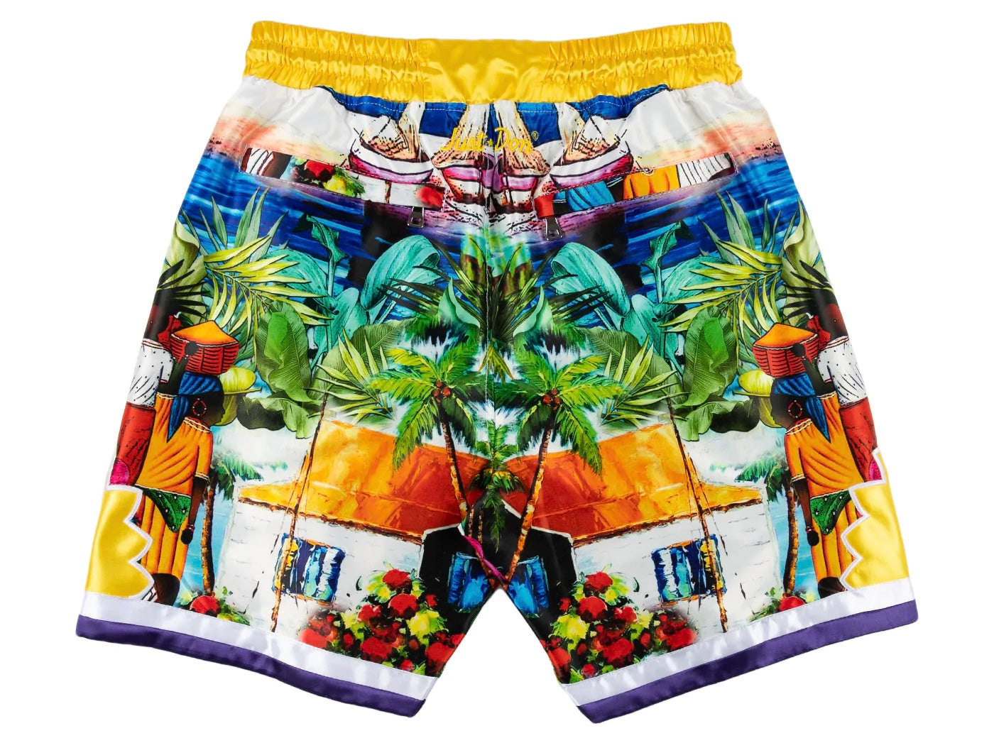 Just Don Basketball Island Market Shorts