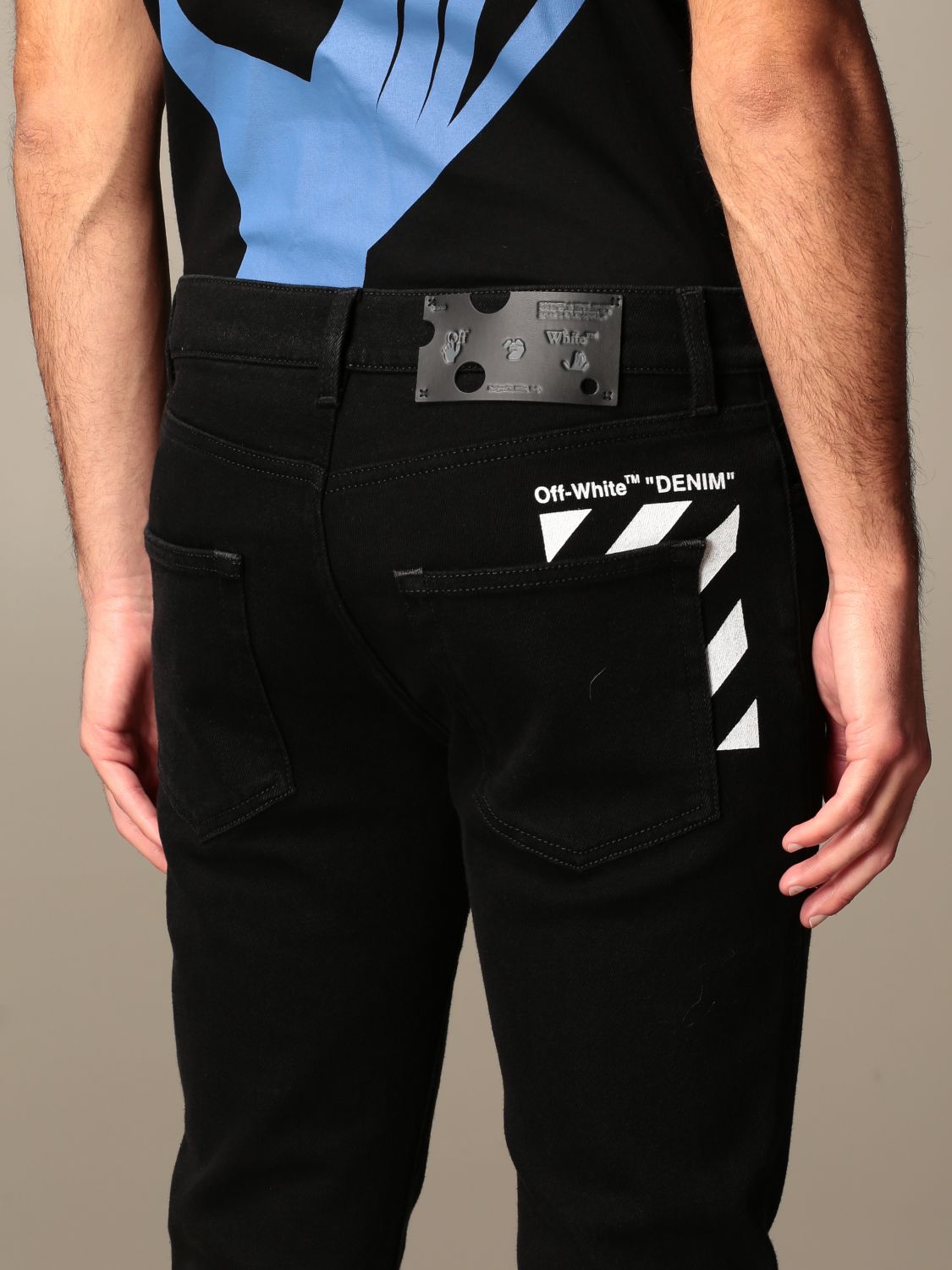 Off White Black Jean