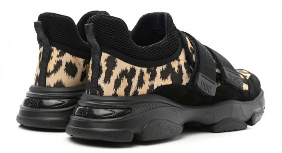 Dior Leopard D-Wander Sneaker