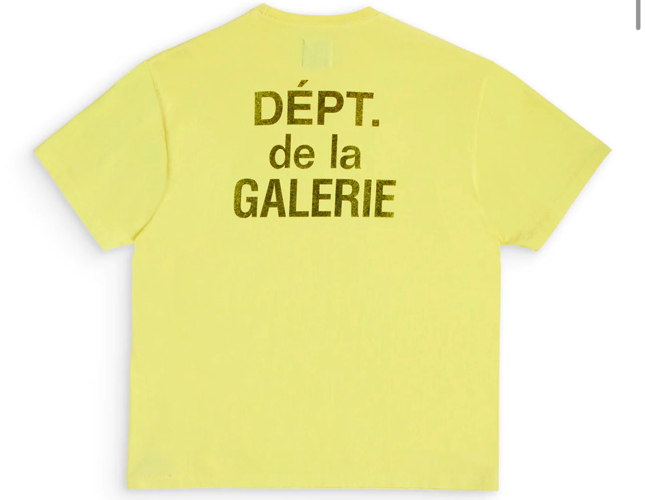 Gallery Dept French Tee Yellow