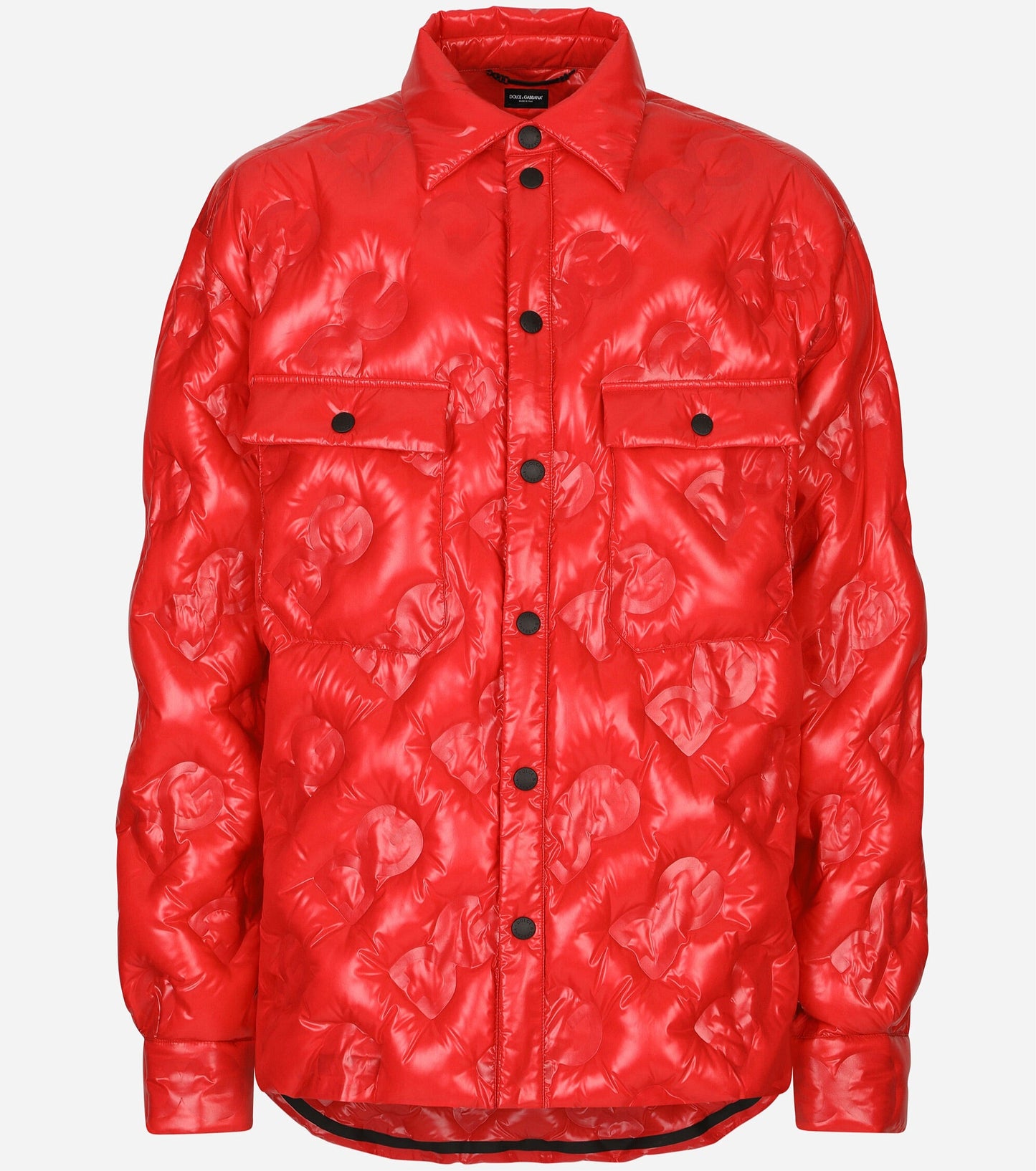 Dolce & Gabbana Padded Red Jacket