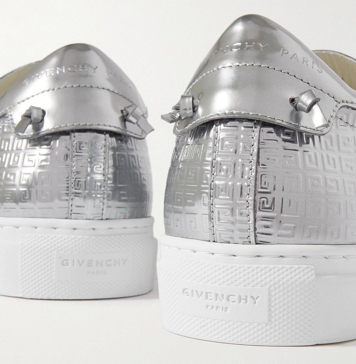 Givenchy 4G Urban Street Silver Sneakers