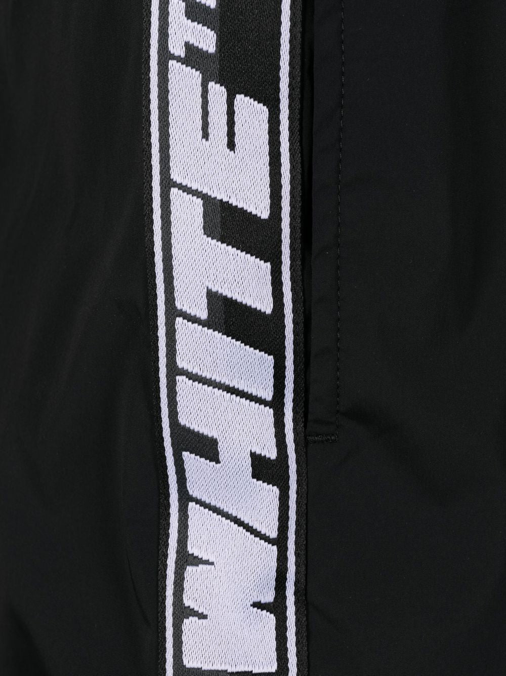 Off White Logo Band Short Black