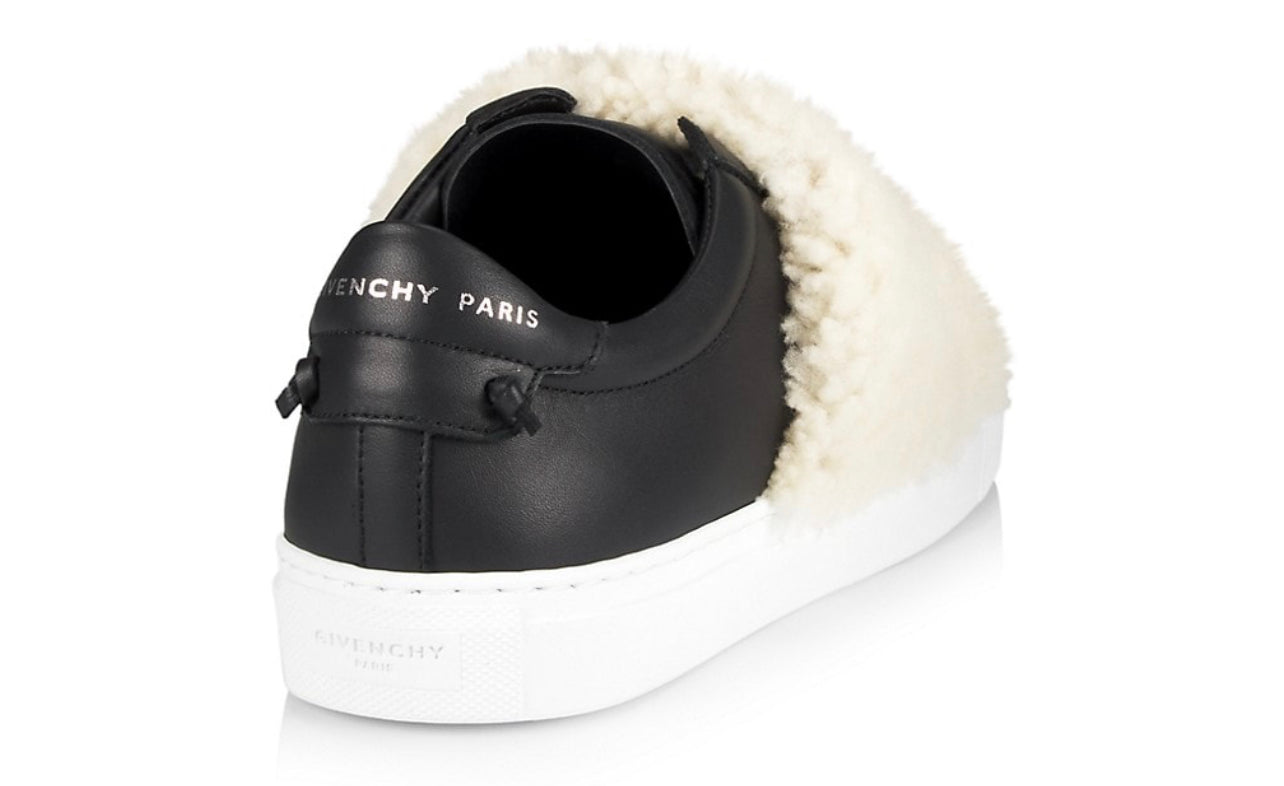 Givenchy Urban Fur Strap Sneakers