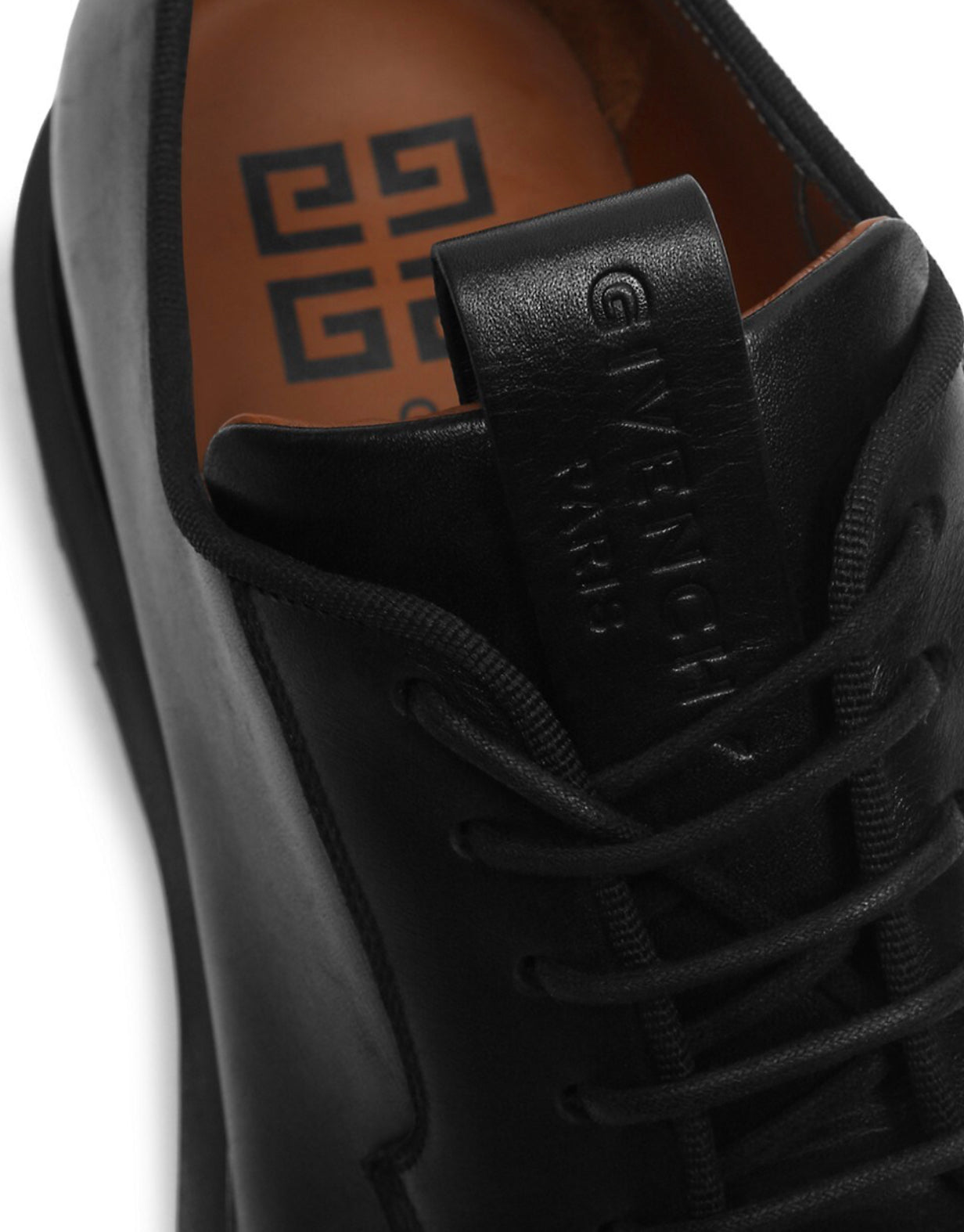 Givenchy Combat Derby Leather Shoes