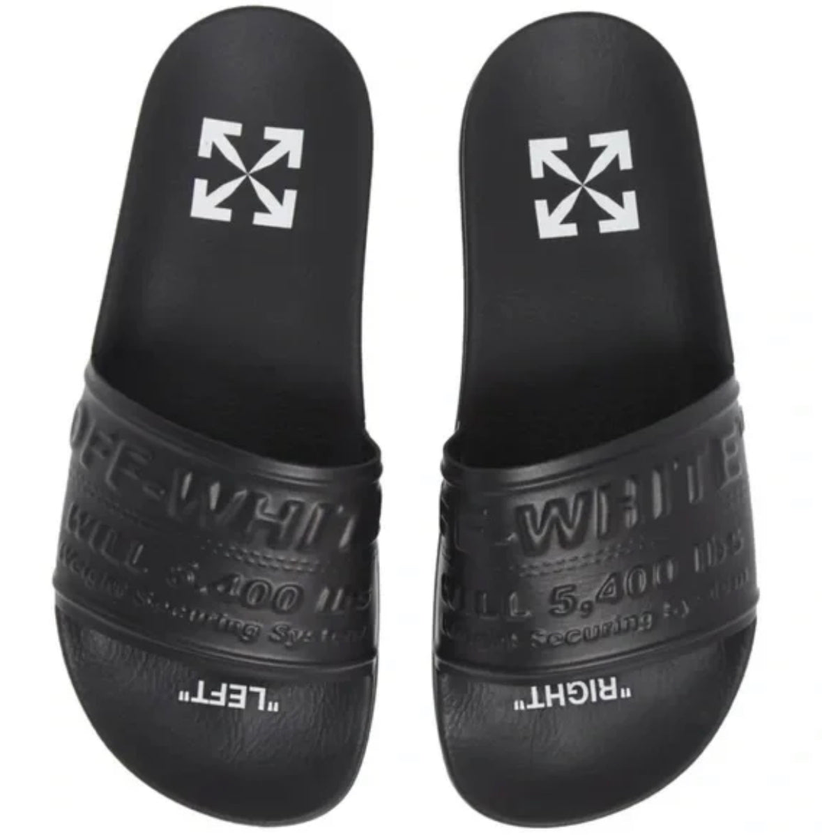 Off-White Black Slides