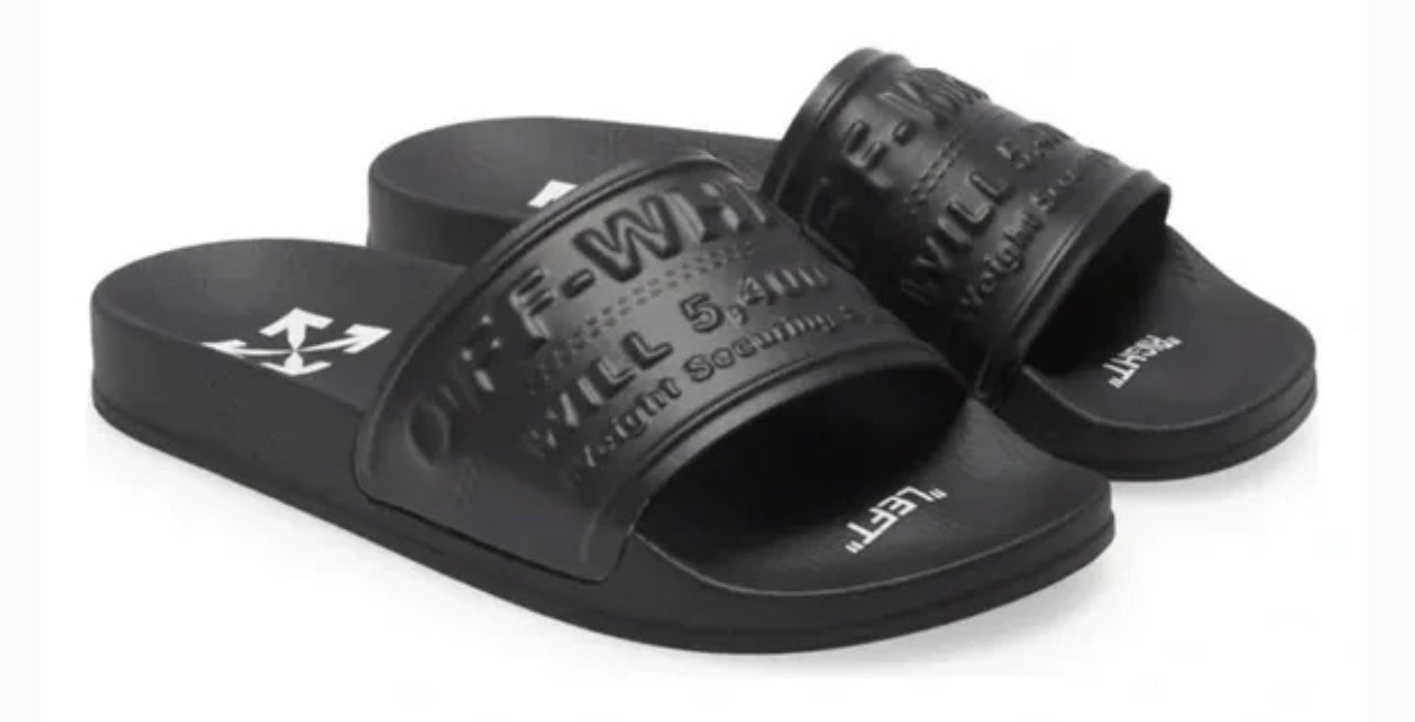 Off-White Black Slides