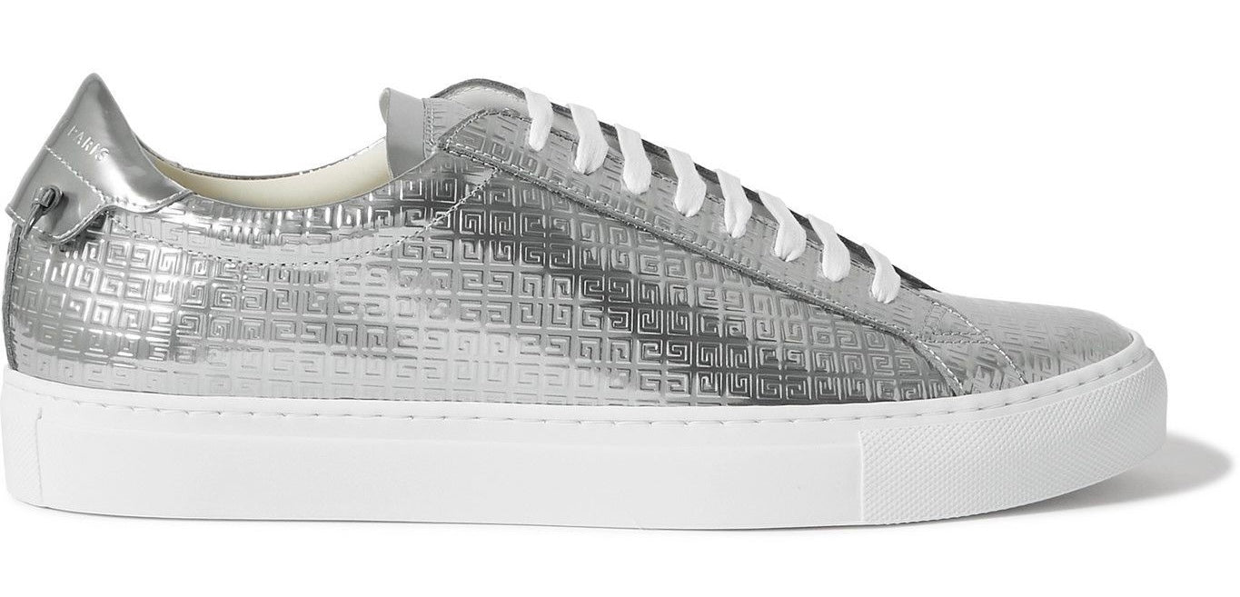 Givenchy 4G Urban Street Silver Sneakers