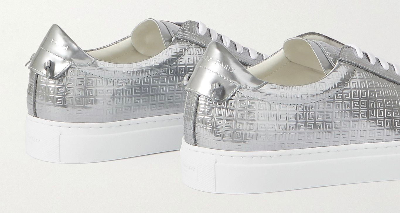 Givenchy 4G Urban Street Silver Sneakers