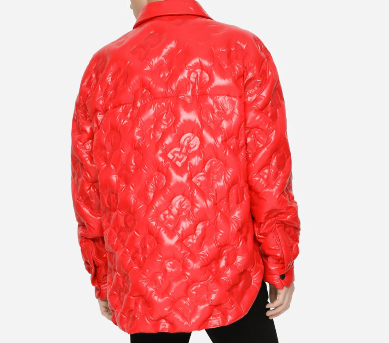 Dolce & Gabbana Padded Red Jacket